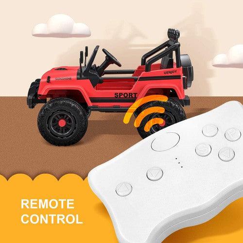 12V Electric Kids Ride On Jeep Street King Truck with Wheels Suspension - Toytexx 12V Electric Kids Ride On Jeep Street King Truck with Wheels Suspension - Toytexx